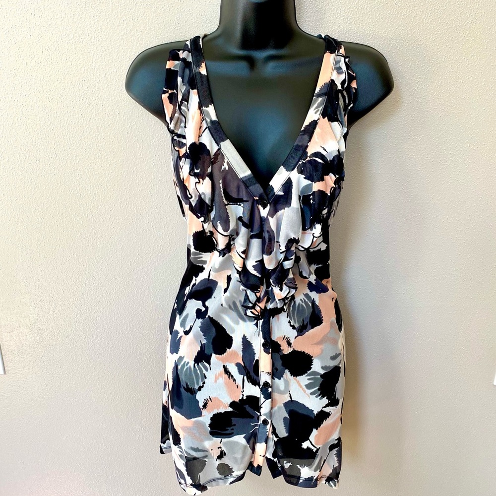 INC international concepts sleeveless tunic blouse